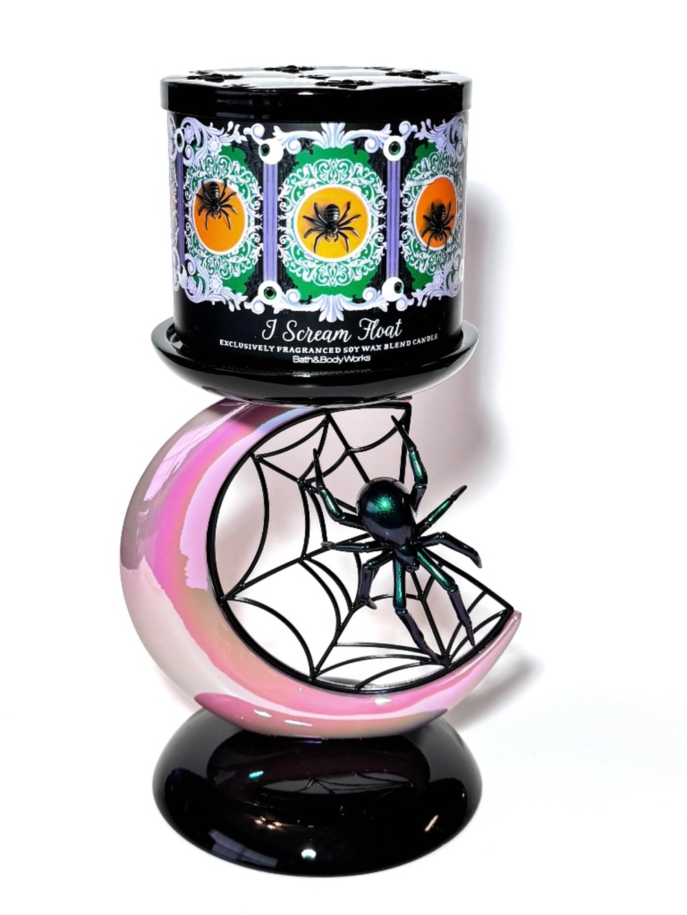 SPIDER & MOON Candle Holder & Candle